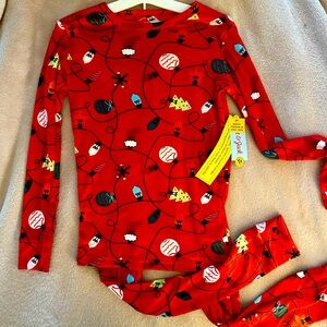 CHRISTMAS PAJAMAS SIZE 14